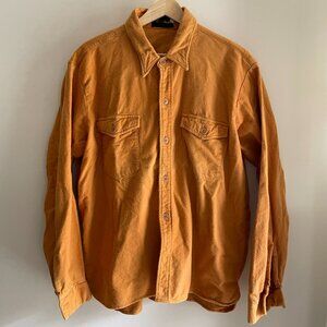 Redhead Chamois Camp Shirt, Mustard Size  M / L